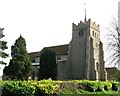 All Saints Ashdon from the north