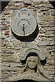 SO6217 : Sundial, Ruardean Church by Philip Halling
