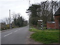 Lane through Burnhill Green