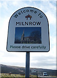 SD9611 : Welcome to Milnrow by michael ely
