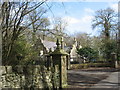 The Grand Lodge of Llysdulas Hall from the north