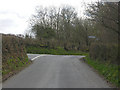 SN6056 : Road junction near Llwyn-y-groes by Nigel Brown