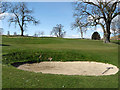 The 4th green at Torwoodlee Golf Course