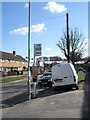 Hordle Road bus stops in Park House Farm Way