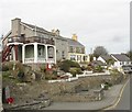 Large houses facing Porth Moelfre