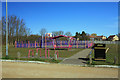 Basketball court at Highfields Caldecote CB23