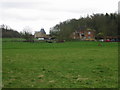 Looking SE from footpath by the Nailbourne