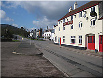 SO5517 : Crown Hotel at Whitchurch by Pauline E