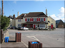 SO5517 : Crown Hotel, Whitchurch, from the Post Office by Pauline E