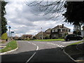 Junction of Heathfield and Barnfield Road