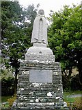 W1976 : Statue of St.Gobnait, Baile Mhuirne by Richard Fensome