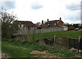 View towards the Rose & Crown public house