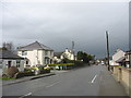 A showery Gaerwen looking west along the A5