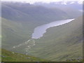 NH0541 : Loch Monar from Bidein a'Choire Sheasgaich by Russel Wills