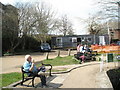 Spring sunshine at Chichester Canal Basin