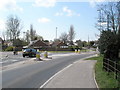 Roundabout at Hunston near the Chichester Canal