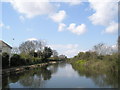 Looking westwards from Hunston on the Chichester Canal