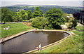 Paddling pool, on the edge of Ilkley Moor