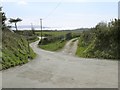 Multi-road junction with a view