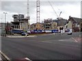 Construction of Broadcasting Place, Leeds