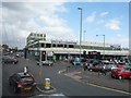 Northfield shopping centre as seen from the No. 63 bus