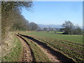 Farm track near Homehouse Farm