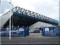 SK3390 : Owls Shop and Cantilever Stand, Hillsborough Stadium, Sheffield - 2 by Terry Robinson