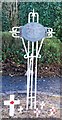 Wheldale Colliery memorial cross