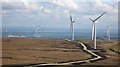 SD8317 : Scout Moor Wind Farm Turbines 1,7,8 and 3 by Paul Anderson