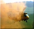 Rescue Helicopter Landing on Selkirk High School Playing Fields