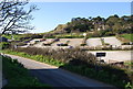 The car park at Lulworth Cove