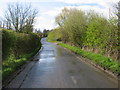 Looking W along Denstroude Lane