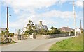 Detached housing at the top of Tafarn-y-grisiau Road