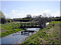 A bridge over a drainage dyke, Stodmarsh Nature Reserve