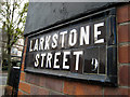 Sign, Larkstone Street, Belfast