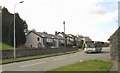 The No 5X Arriva Caernarfon-Llandudno bus in Caernarfon Road, Y Felinheli