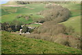 View down to Encombe House