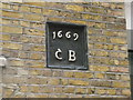 Parish mark in Lombard Lane