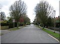 Glebe Road - looking up to Hills Road