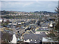 Hawick from the top of the Motte