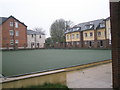 Artificial bowling green in Stubbington Avenue