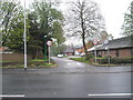 Looking across London Road towards Hilsea Lodge