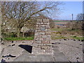 Battle of Dunnichen Hill memorial cairn