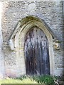 Priest door, St James the Great, West Hanney