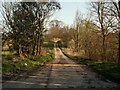 Caper Lane; also a public footpath