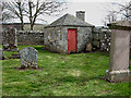 The watch house at Oxnam Parish Churchyard