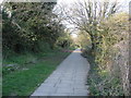 Footpath linking Shakespeare Road and Popley Way