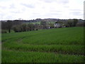 Across the field to Atterley Cottage