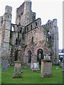 Kelso Abbey from the south-East