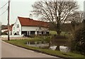 An attractive timber-framed house at Mount End